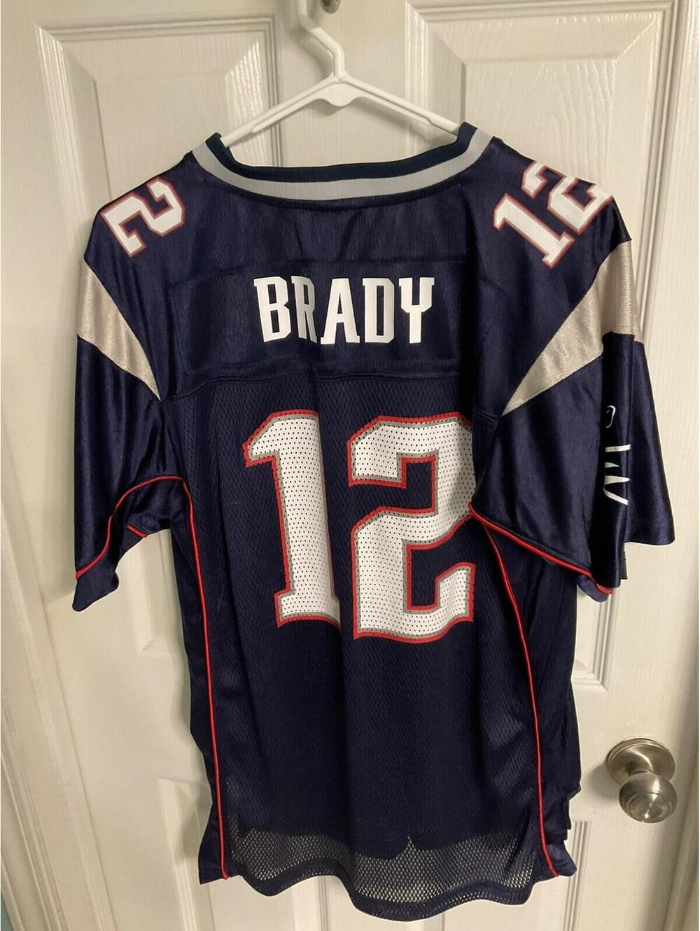 Reebok OnField NFL New England Patriots Jersey Tom Brady. Youth’s XL Kids 18-20